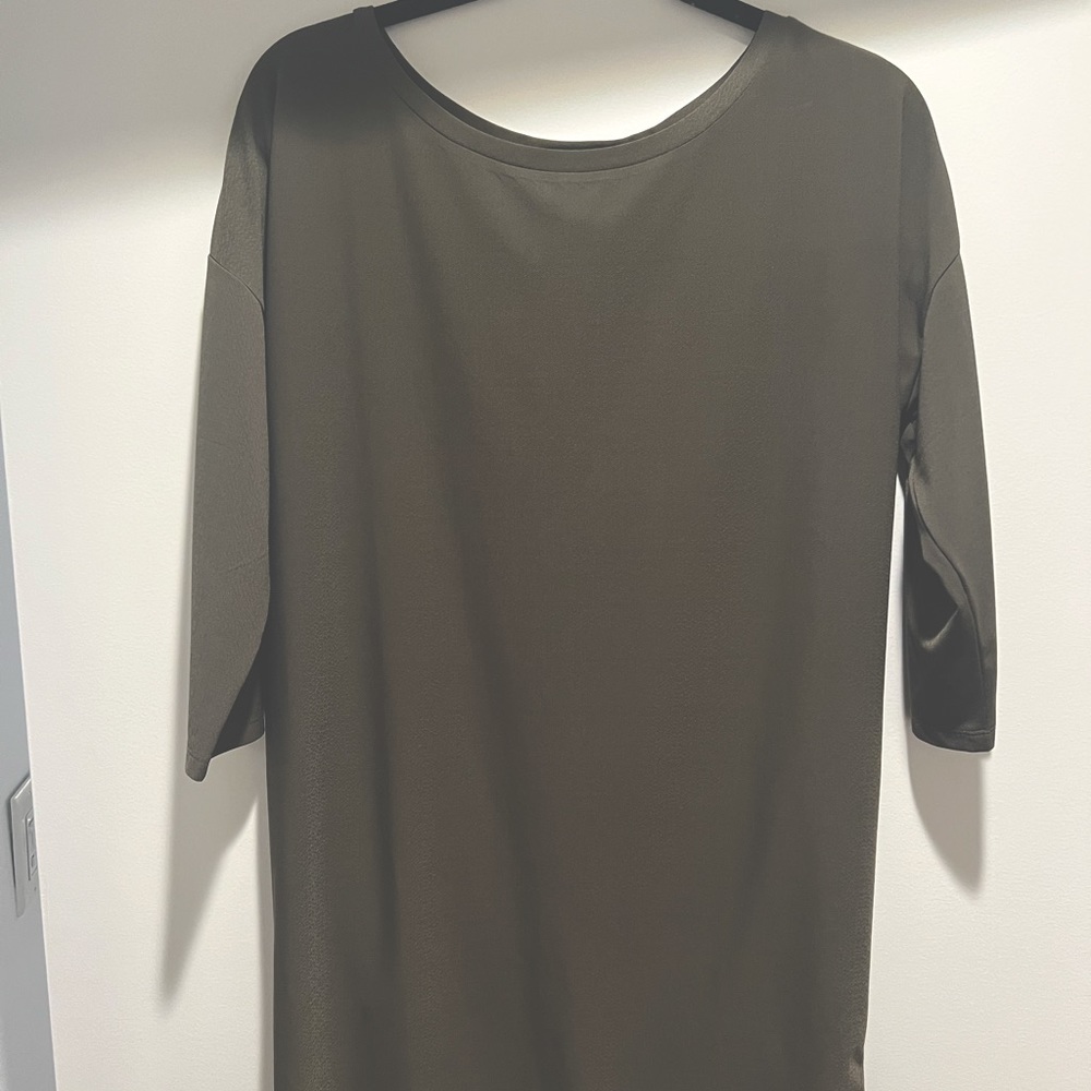 Leith green flowy dress